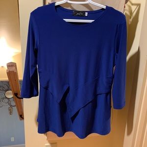 Sympli size 8 blue top
